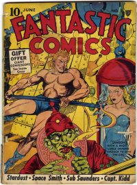 Large Thumbnail For Fantastic Comics 7 (paper/12fiche) - Version 2