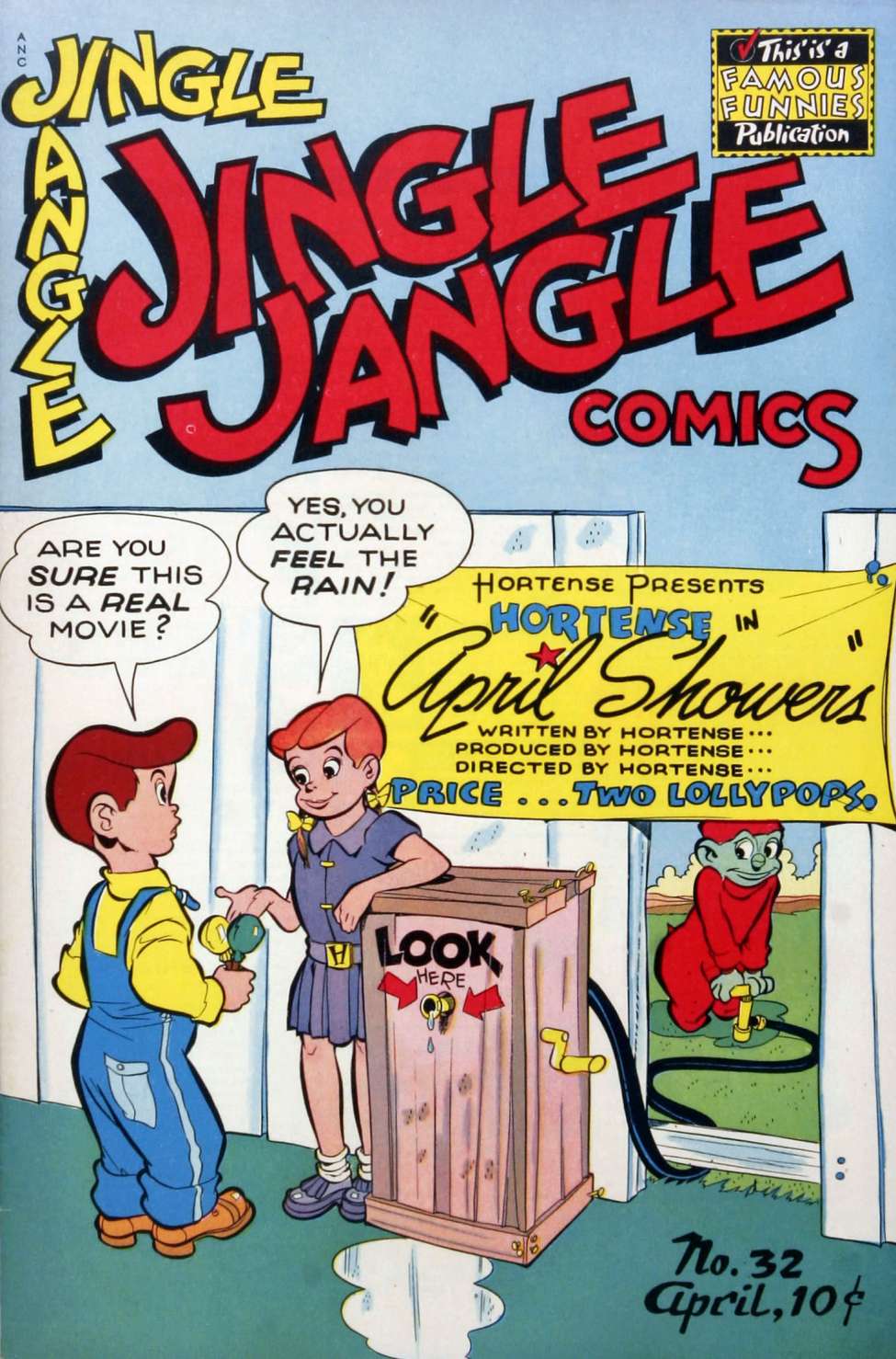Comic Book Cover For Jingle Jangle Comics 32