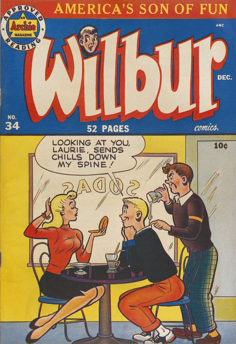 Book Cover For Wilbur Comics 34
