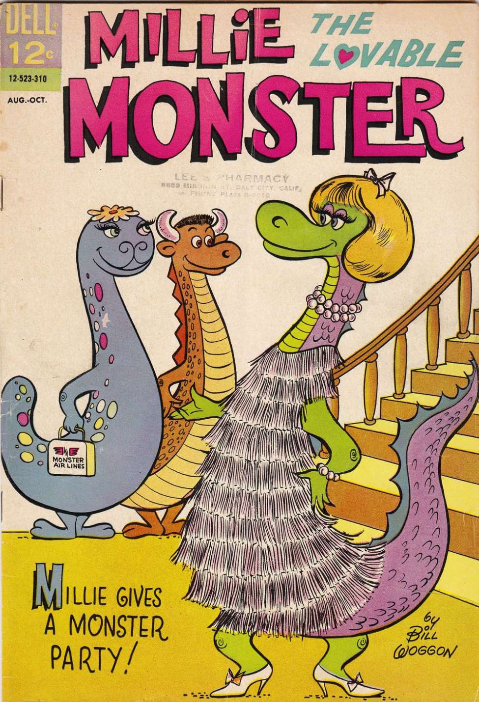 Comic Book Cover For Millie the Lovable Monster 2