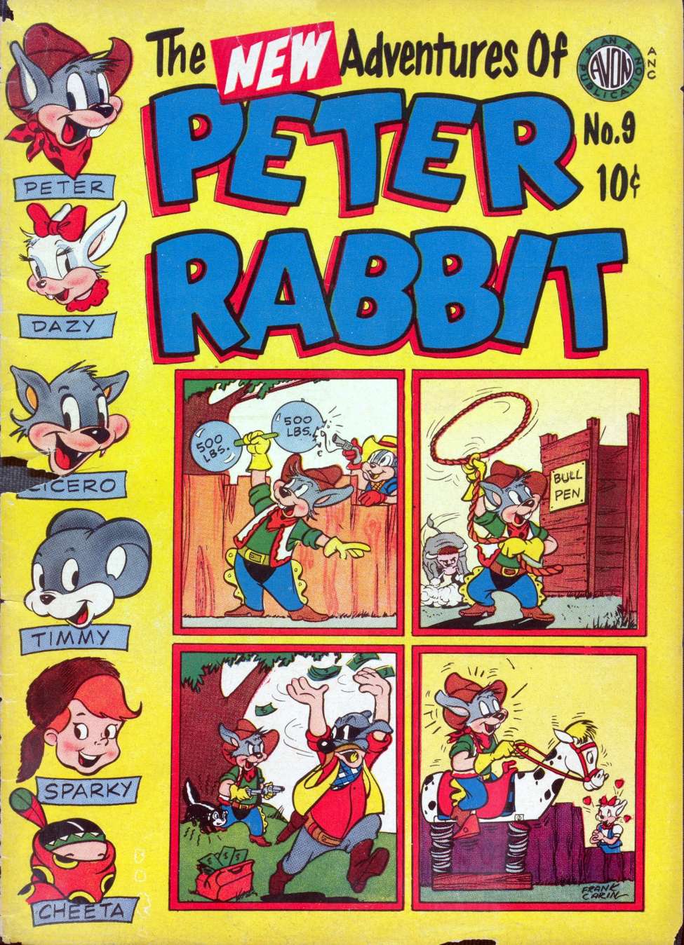 Comic Book Cover For Peter Rabbit 9