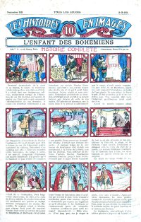 Large Thumbnail For Les Histoires en Images 52 - L`Enfant des Boh&eacute;miens