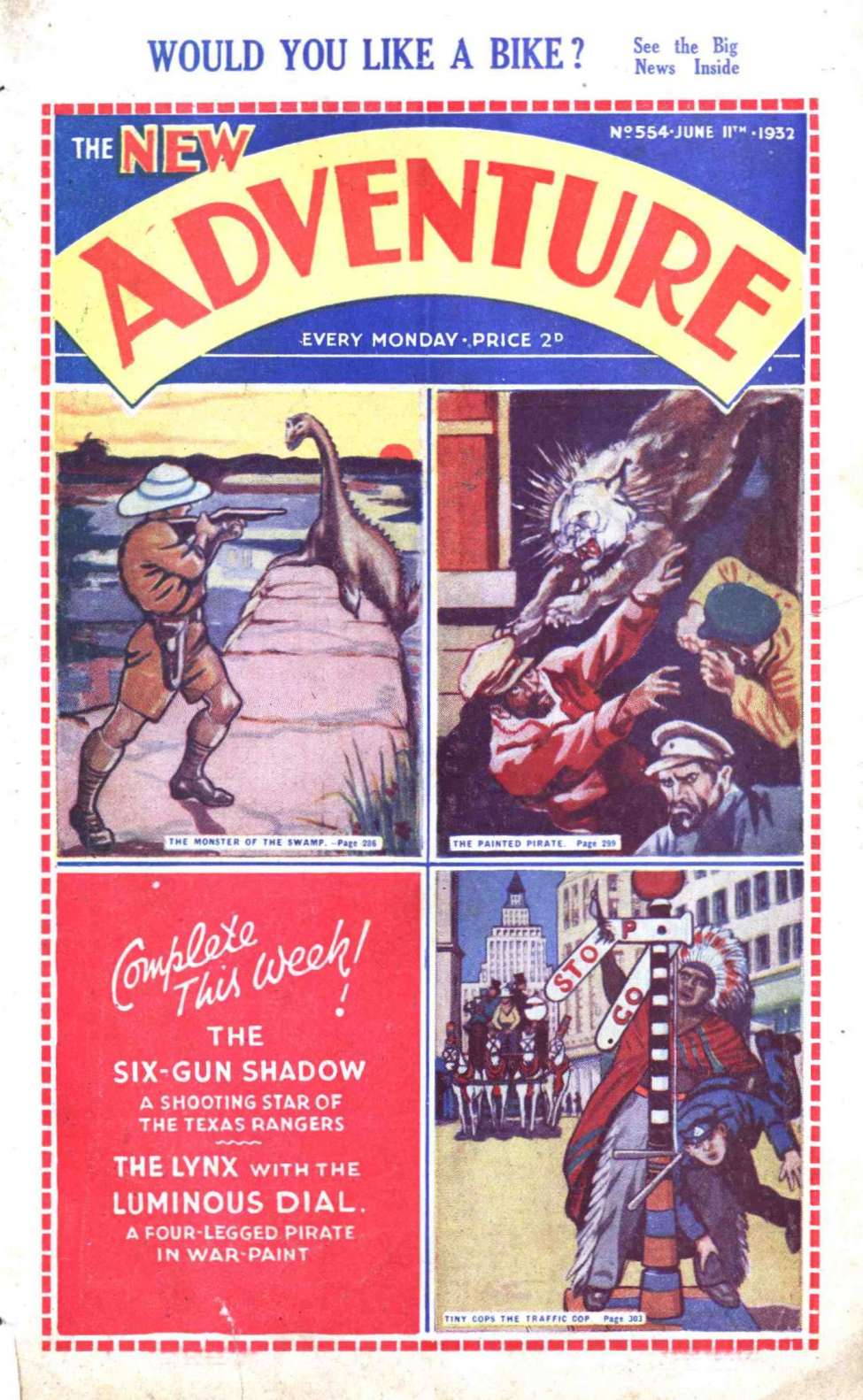 Book Cover For Adventure 554