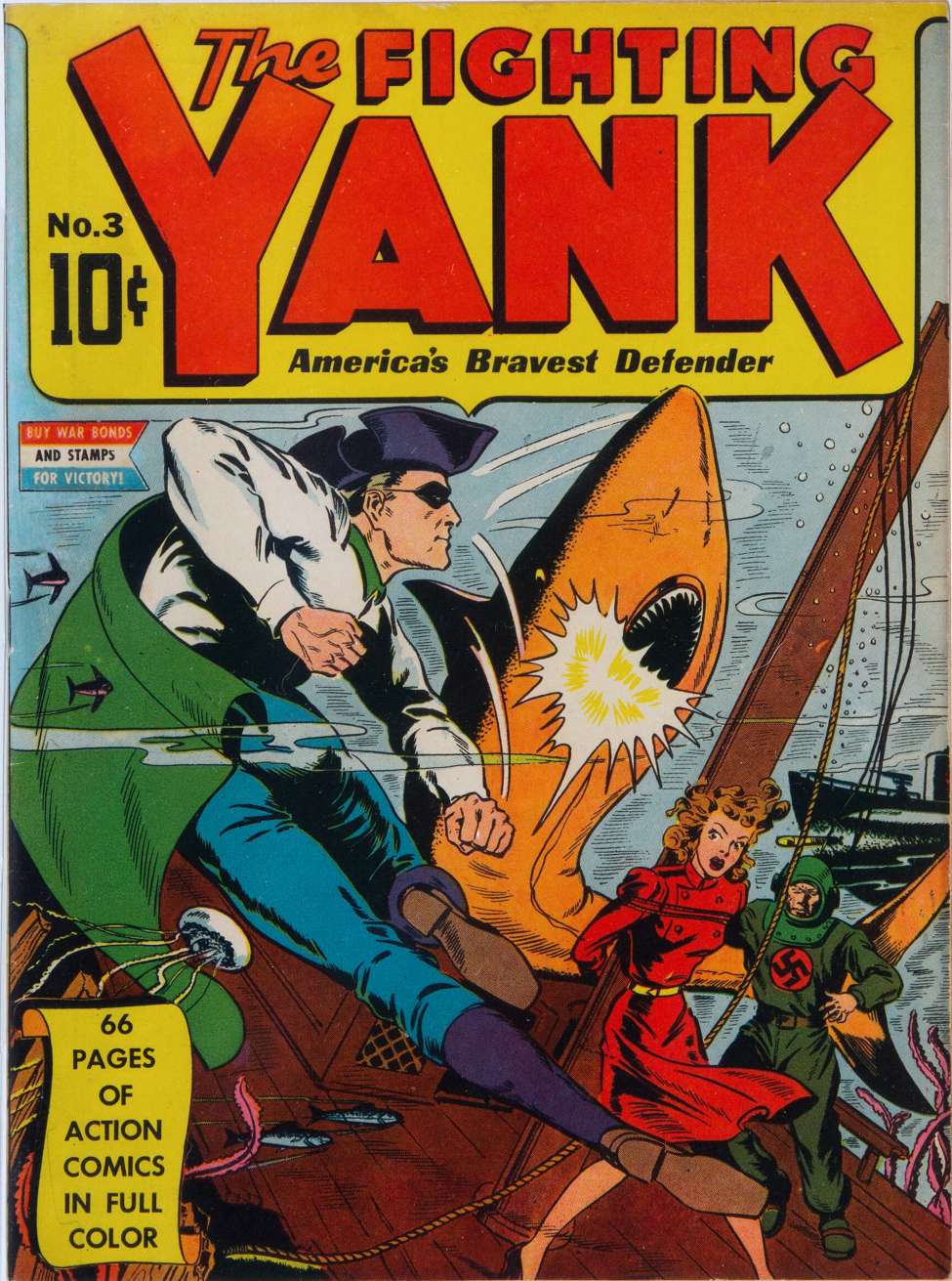 Book Cover For The Fighting Yank 3 - Version 2