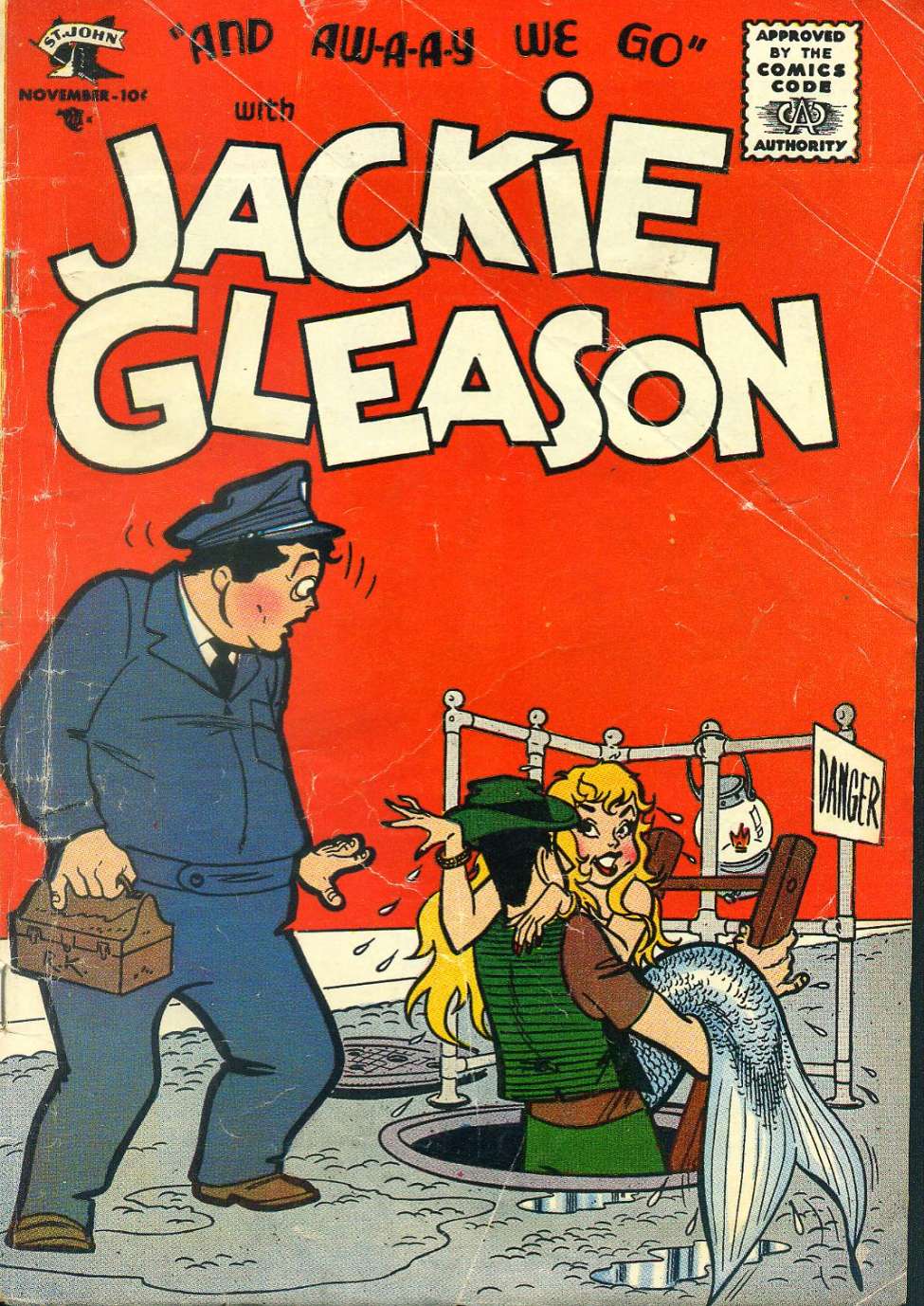 Comic Book Cover For Jackie Gleason 3