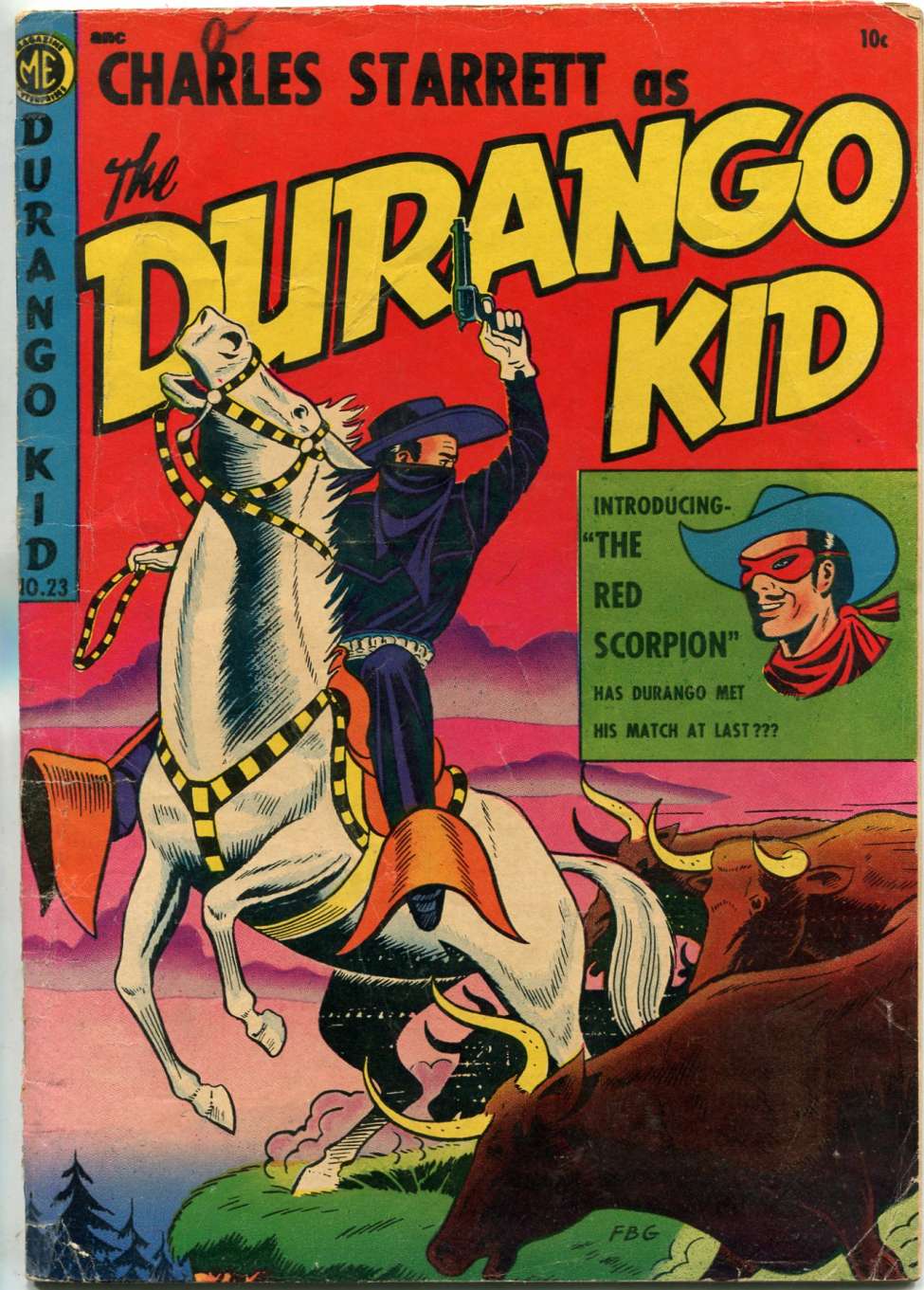 Comic Book Cover For Durango Kid 23