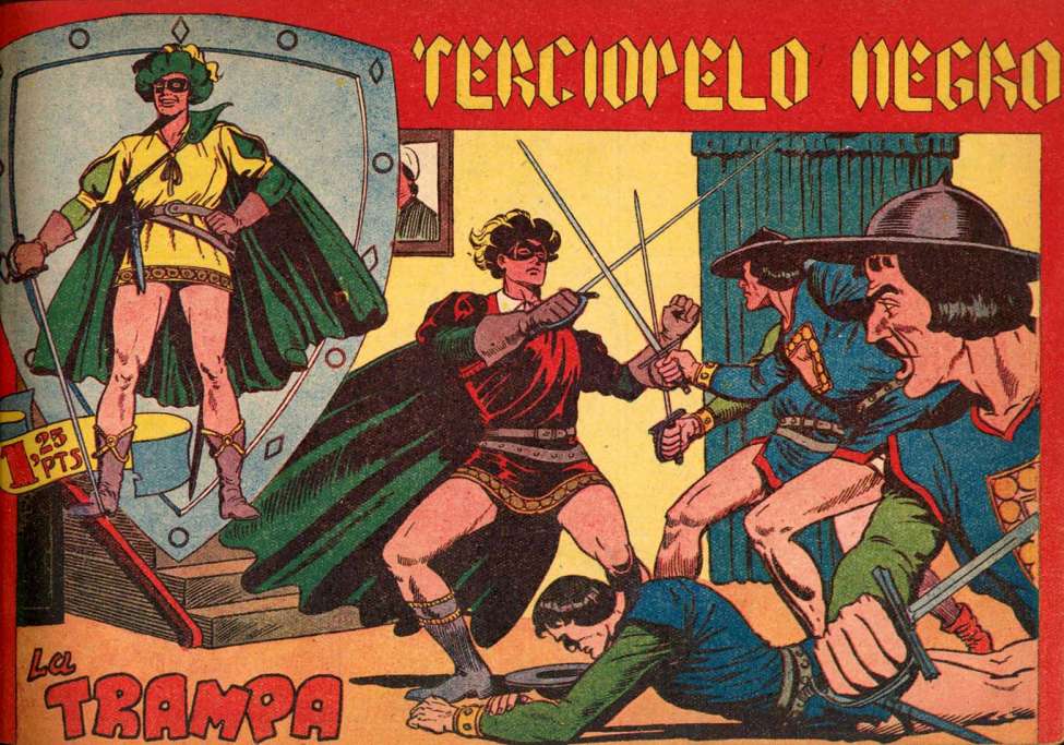Comic Book Cover For Terciopelo Negro 2 - La Trampa