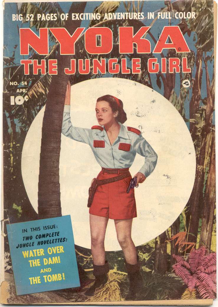 Book Cover For Nyoka the Jungle Girl 54 - Version 1