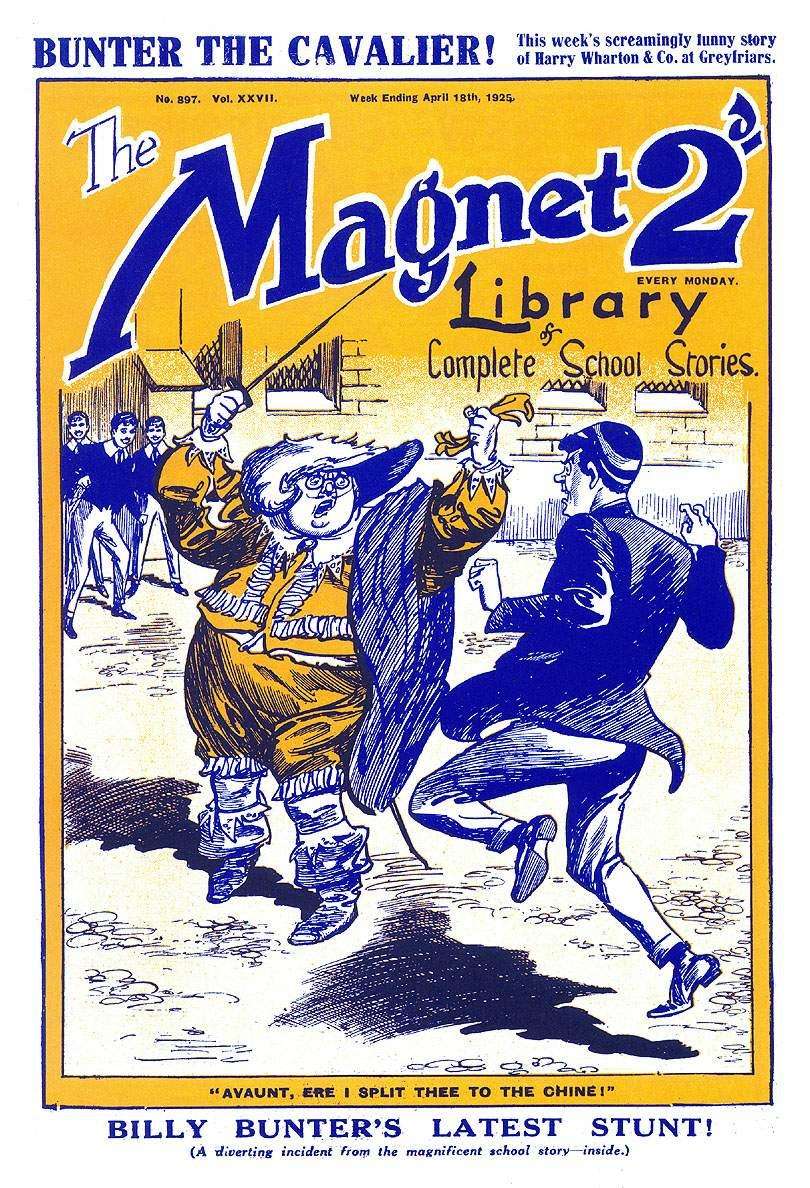 Comic Book Cover For The Magnet 897 - Bunter the Cavalier!