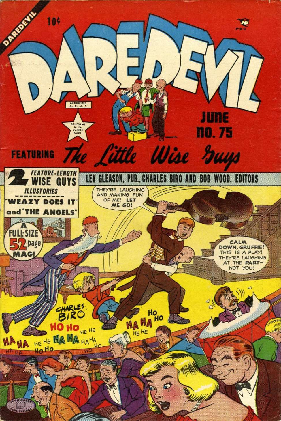 Book Cover For Daredevil Comics 75