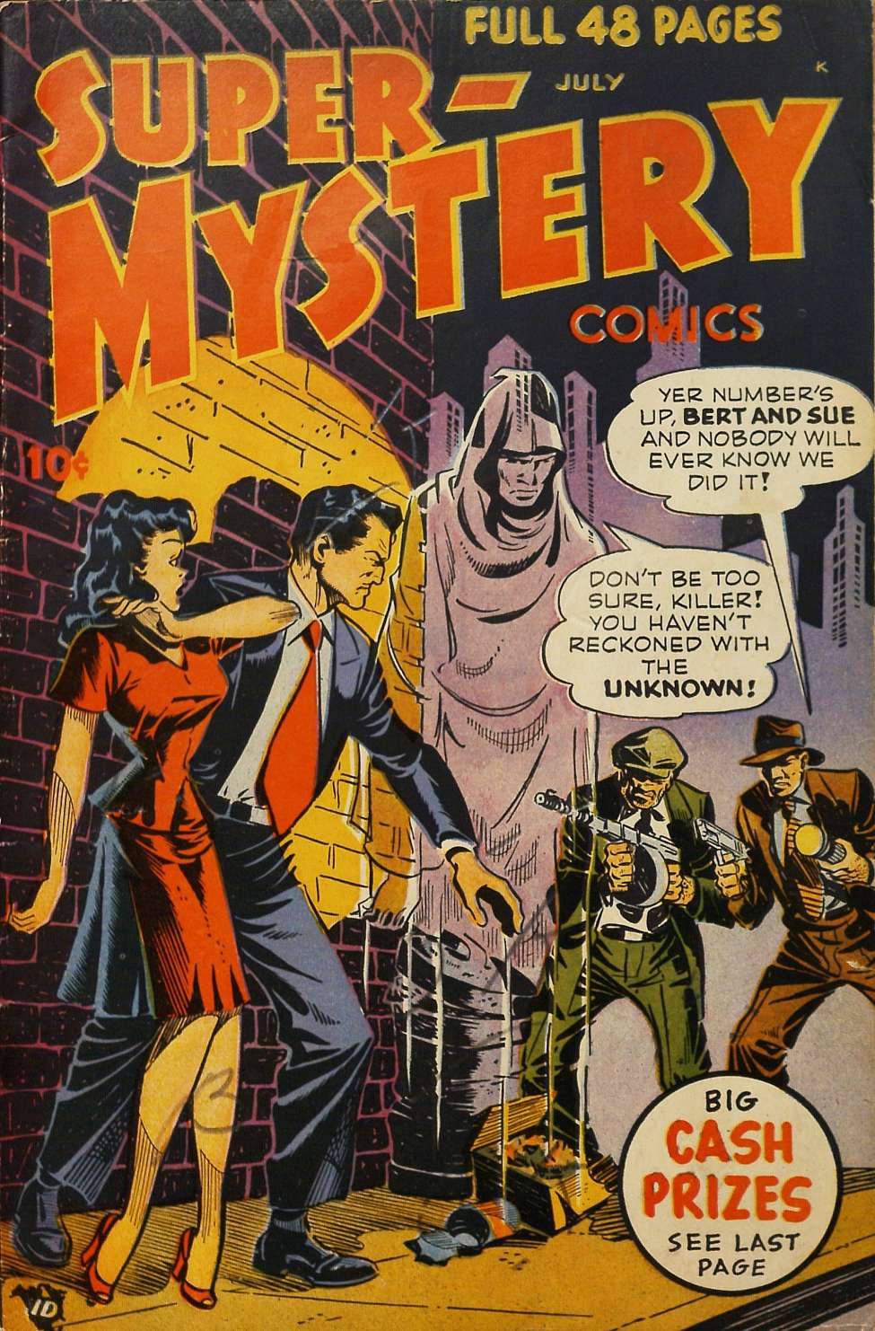 Comic Book Cover For Super-Mystery Comics v7 6