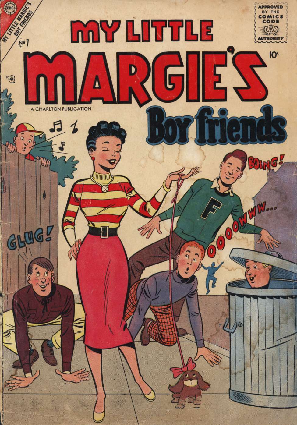Comic Book Cover For My Little Margie's Boyfriends 7