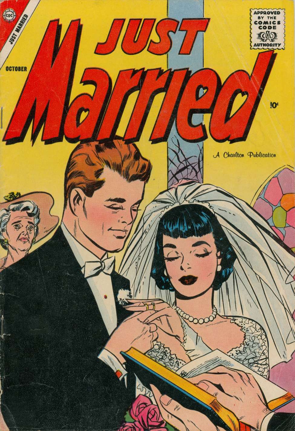 Comic Book Cover For Just Married 5