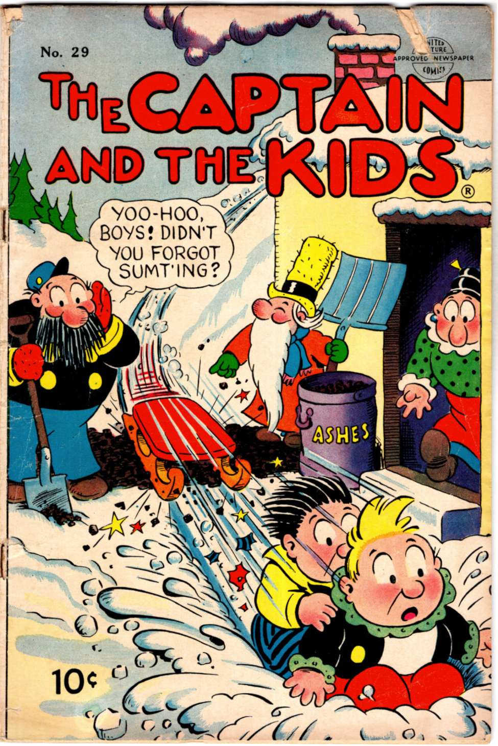 Book Cover For The Captain and the Kids 29 - Version 1