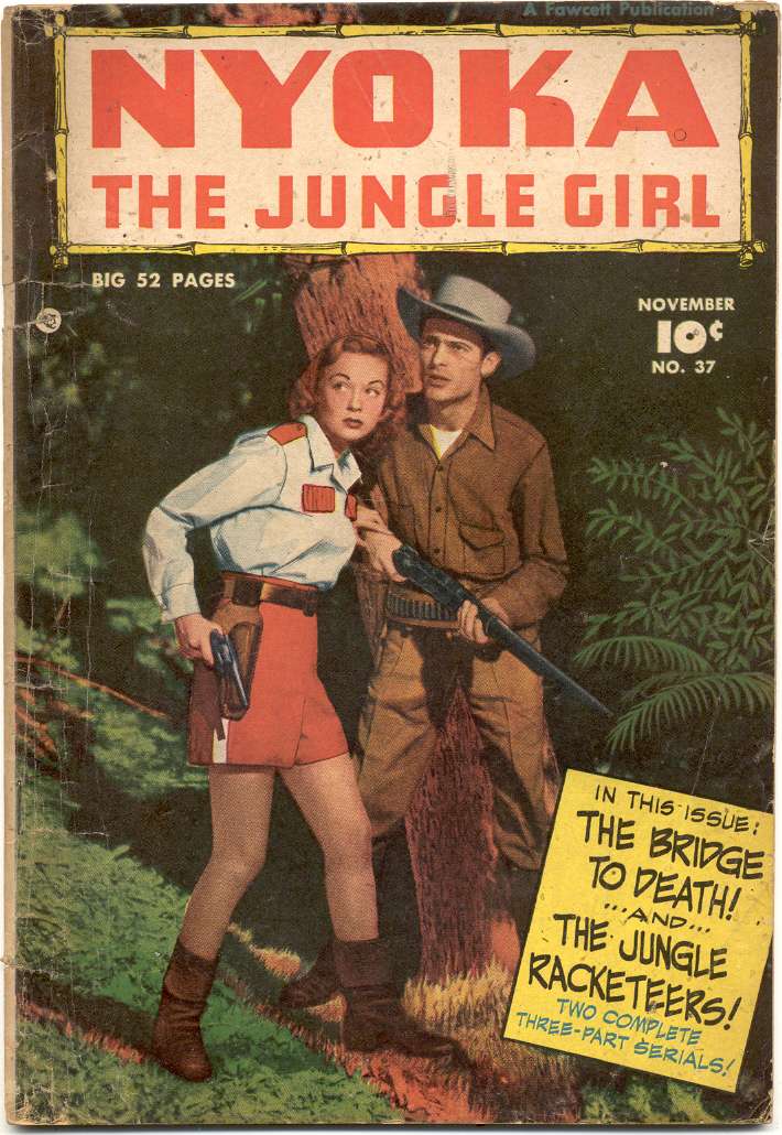 Book Cover For Nyoka the Jungle Girl 37 - Version 1
