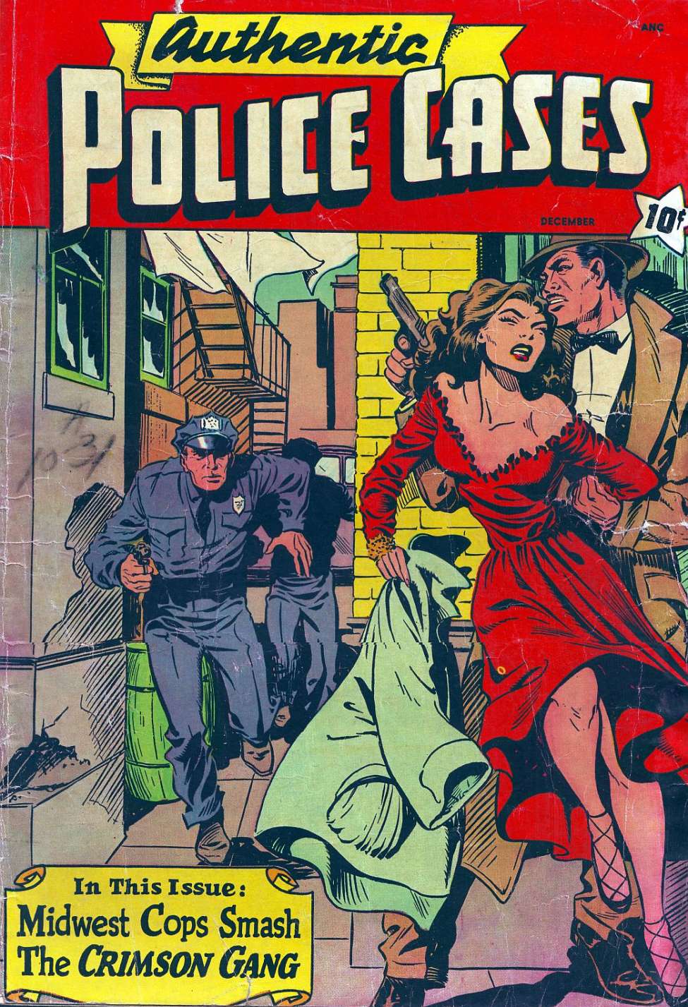 Comic Book Cover For Authentic Police Cases 10