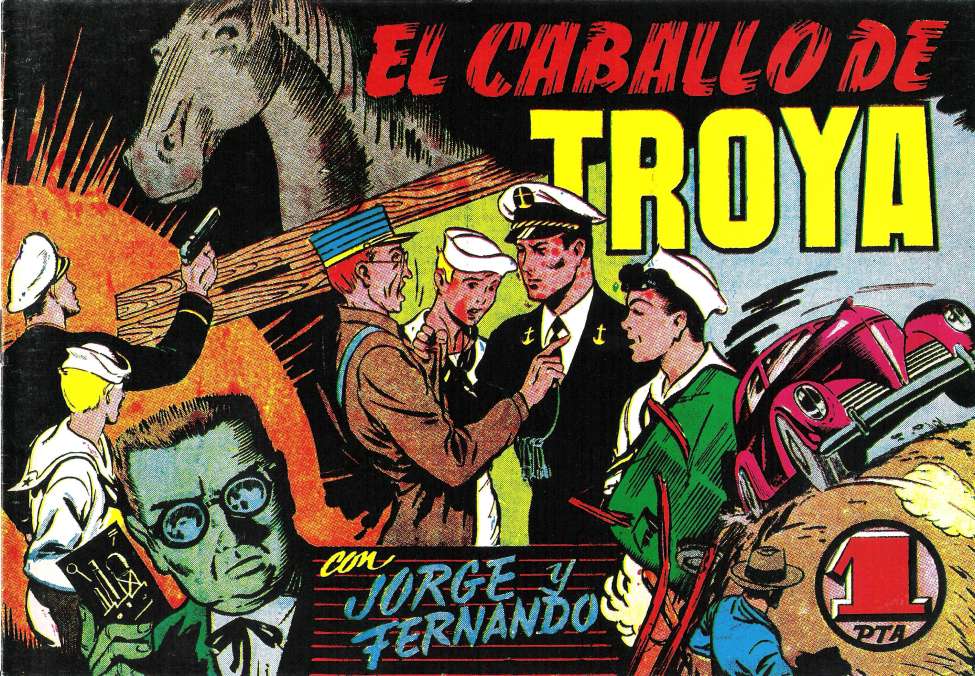 Book Cover For Jorge y Fernando 60 - El Caballo de Troya