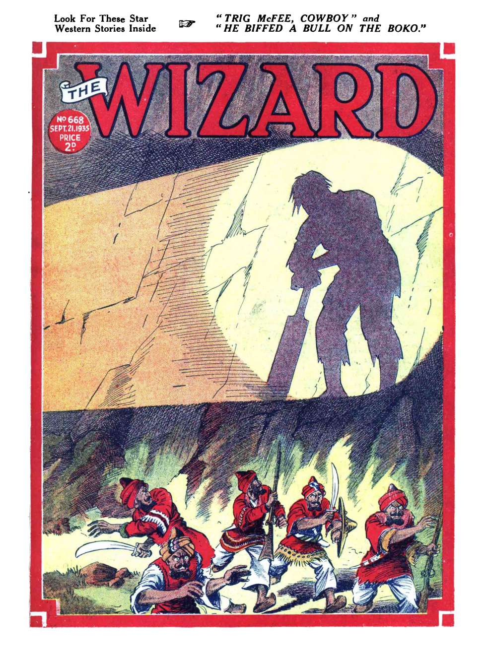 Book Cover For The Wizard 668