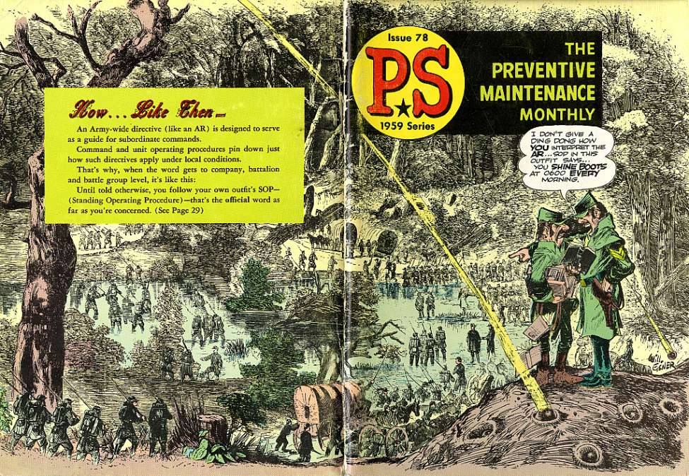 Comic Book Cover For PS Magazine 78