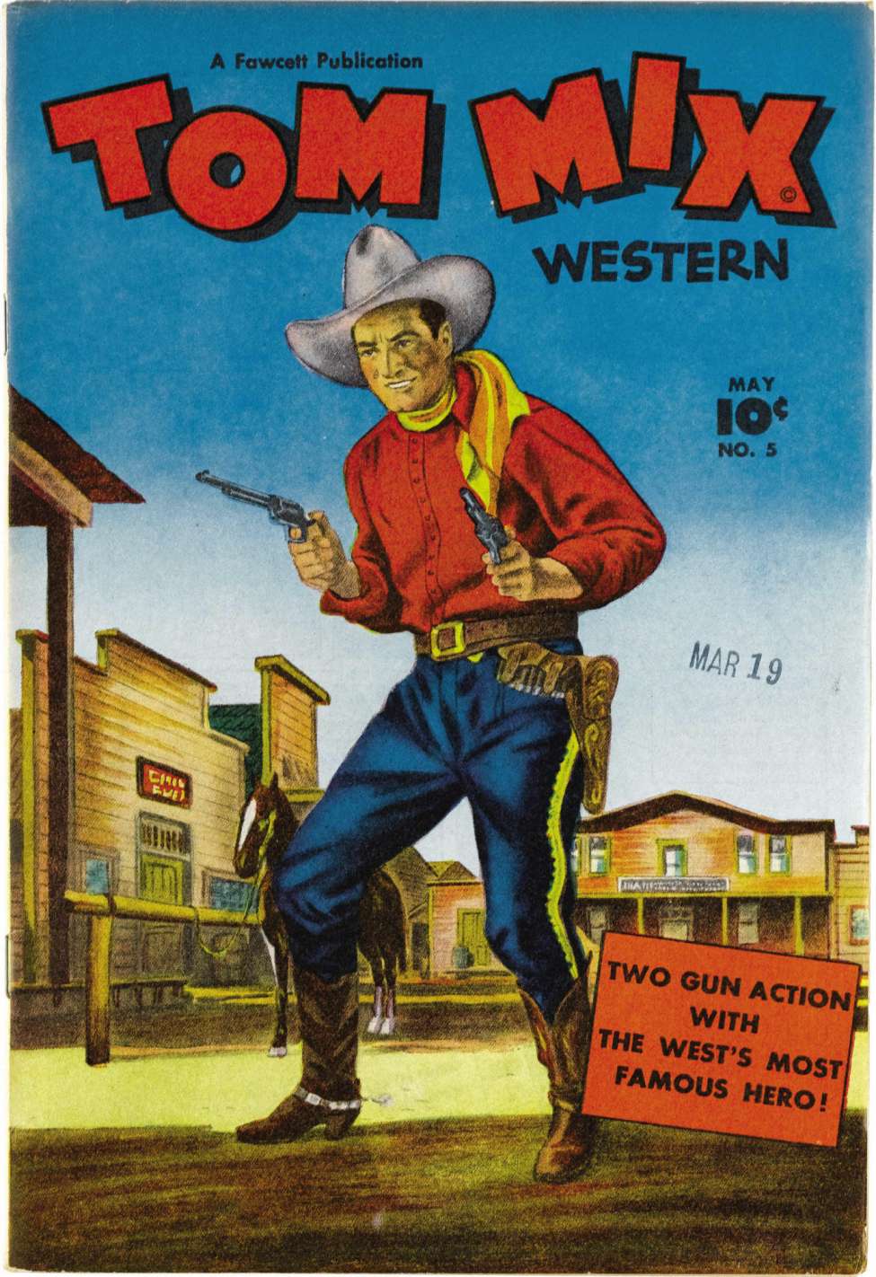 Book Cover For Tom Mix Western 5 - Version 1