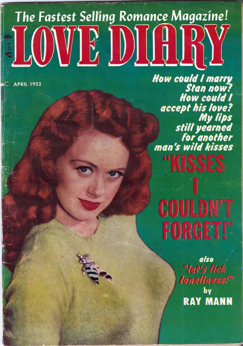 Comic Book Cover For Love Diary 27