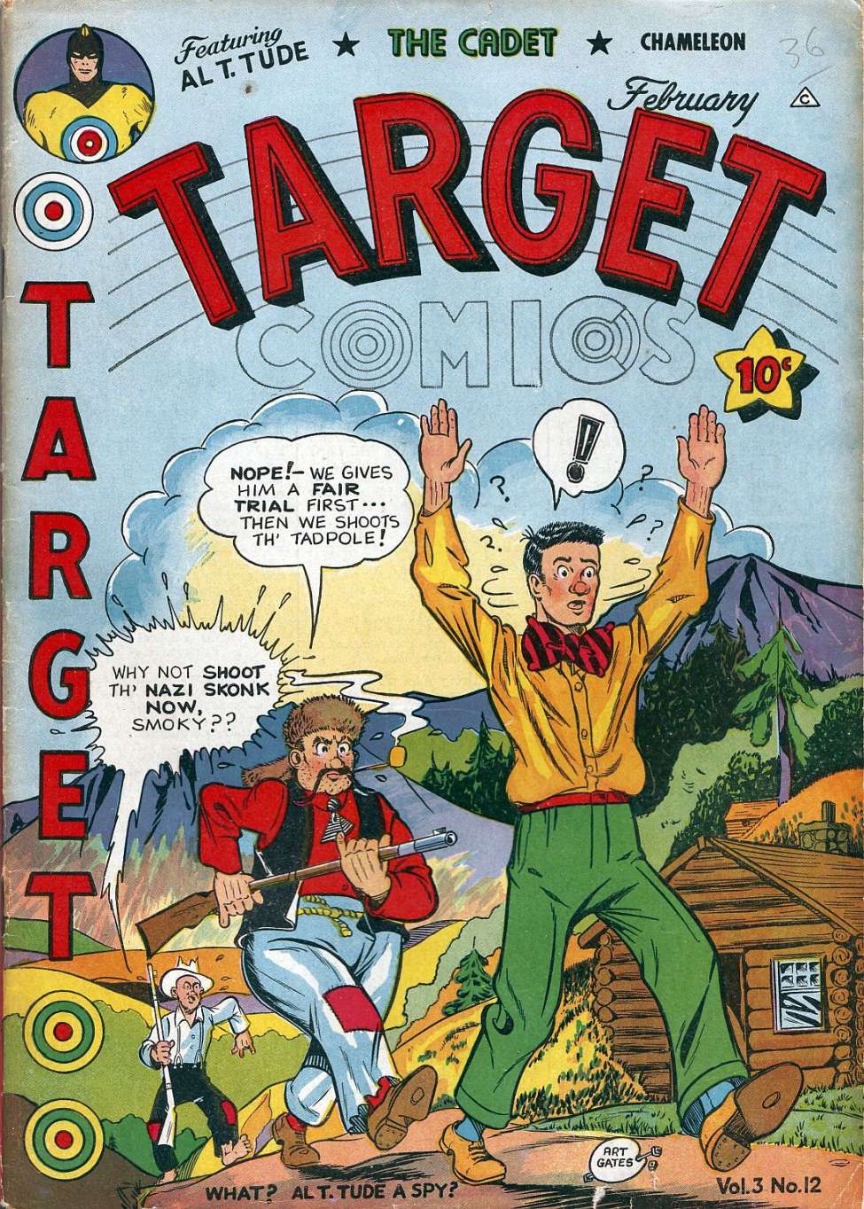 Book Cover For Target Comics v3 12