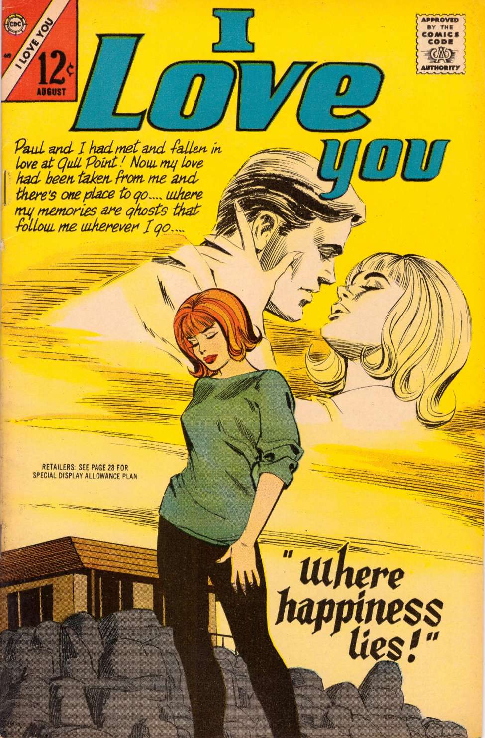 Comic Book Cover For I Love You 69