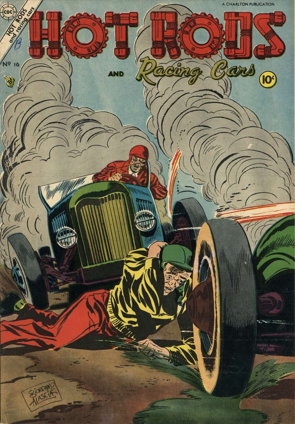 Book Cover For Hot Rods and Racing Cars 16
