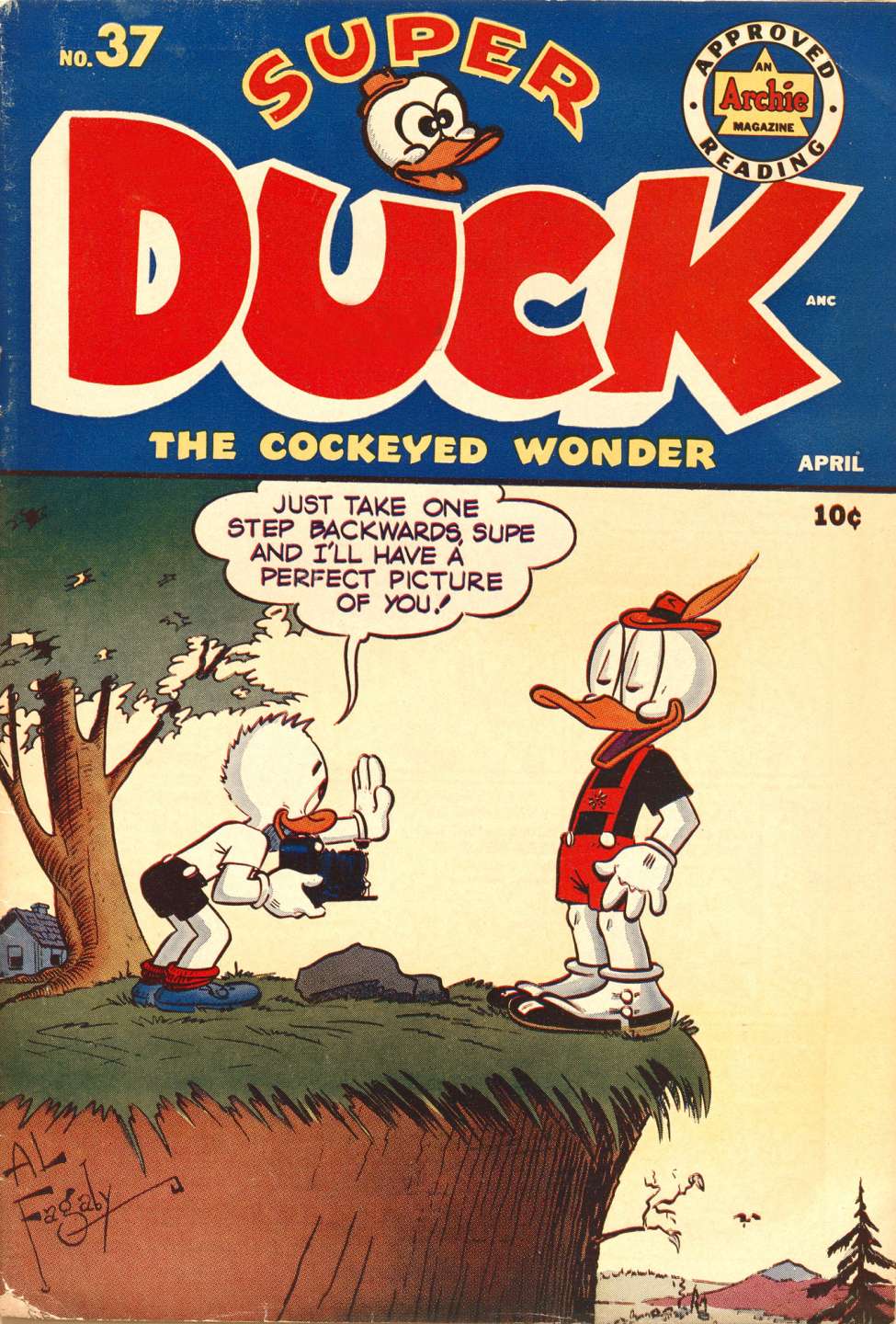 Book Cover For Super Duck 37