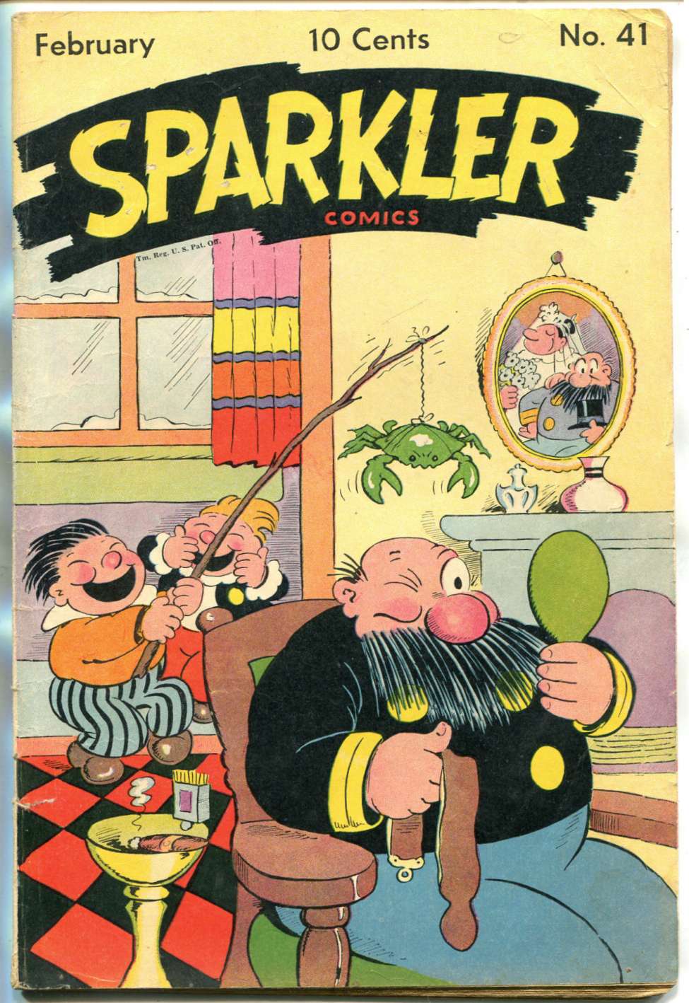 Book Cover For Sparkler Comics 41