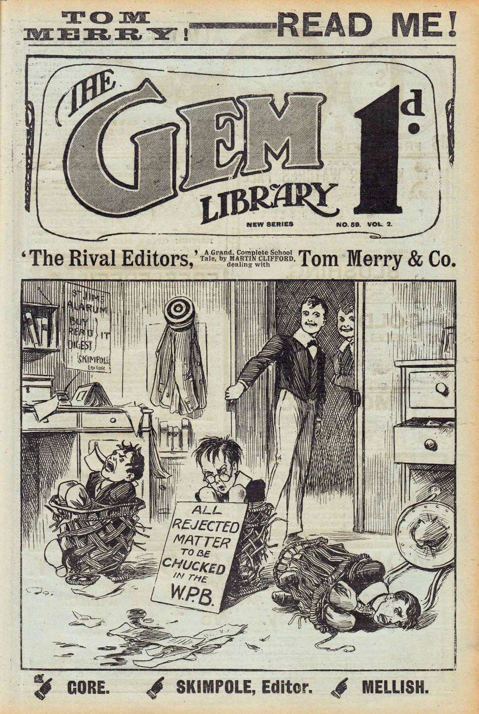Book Cover For The Gem v2 59 - The Rival Editors