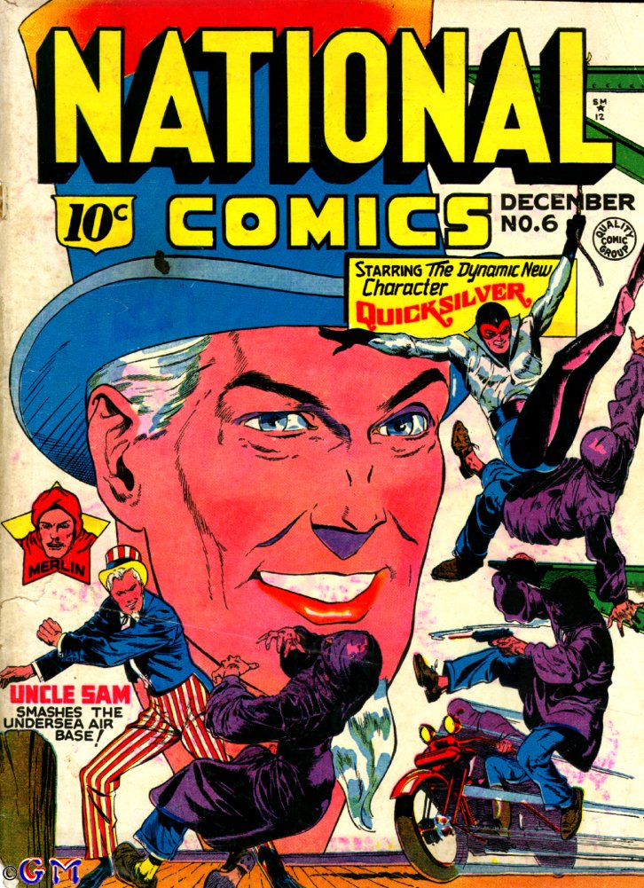 Comic Book Cover For National Comics 6 - Version 1