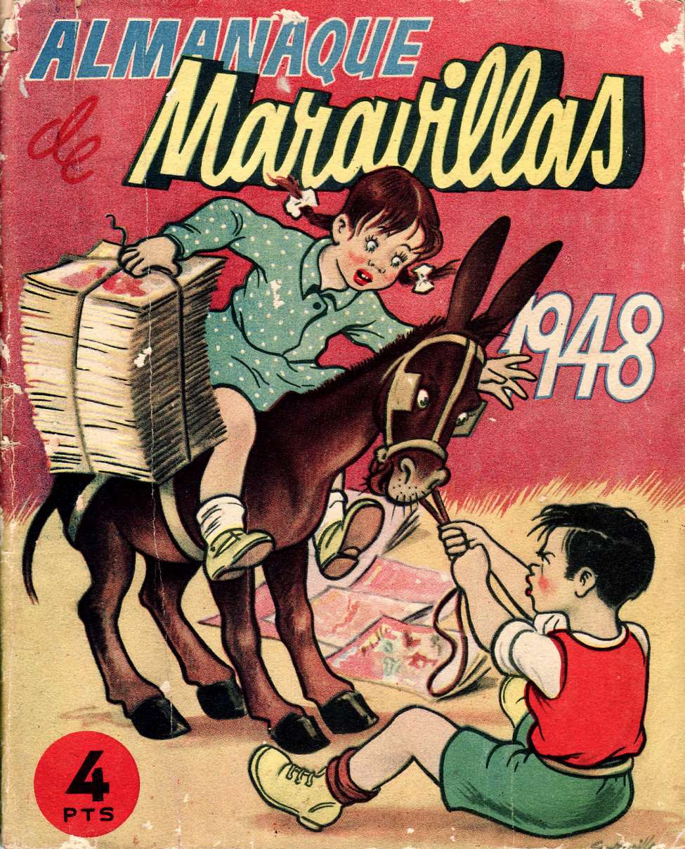 Comic Book Cover For Maravillas Almanaque para 1948