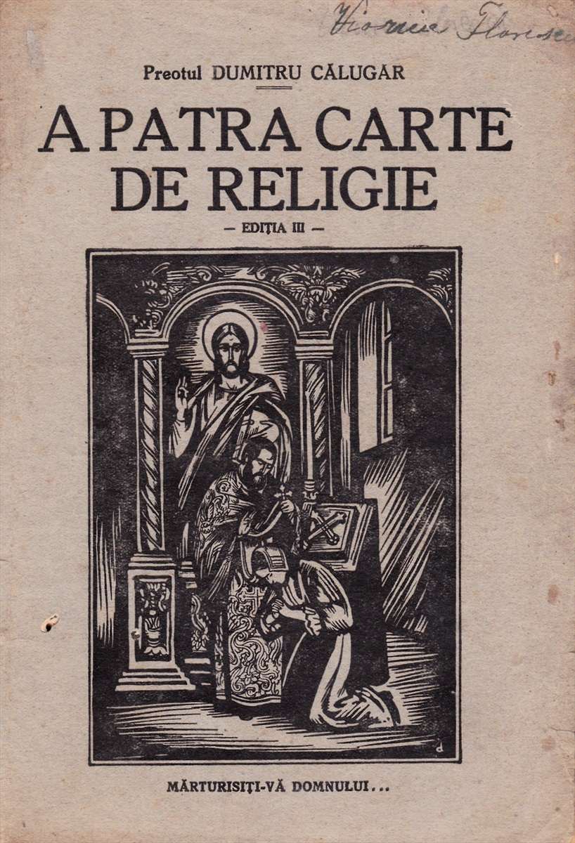 Book Cover For A patra carte de religie