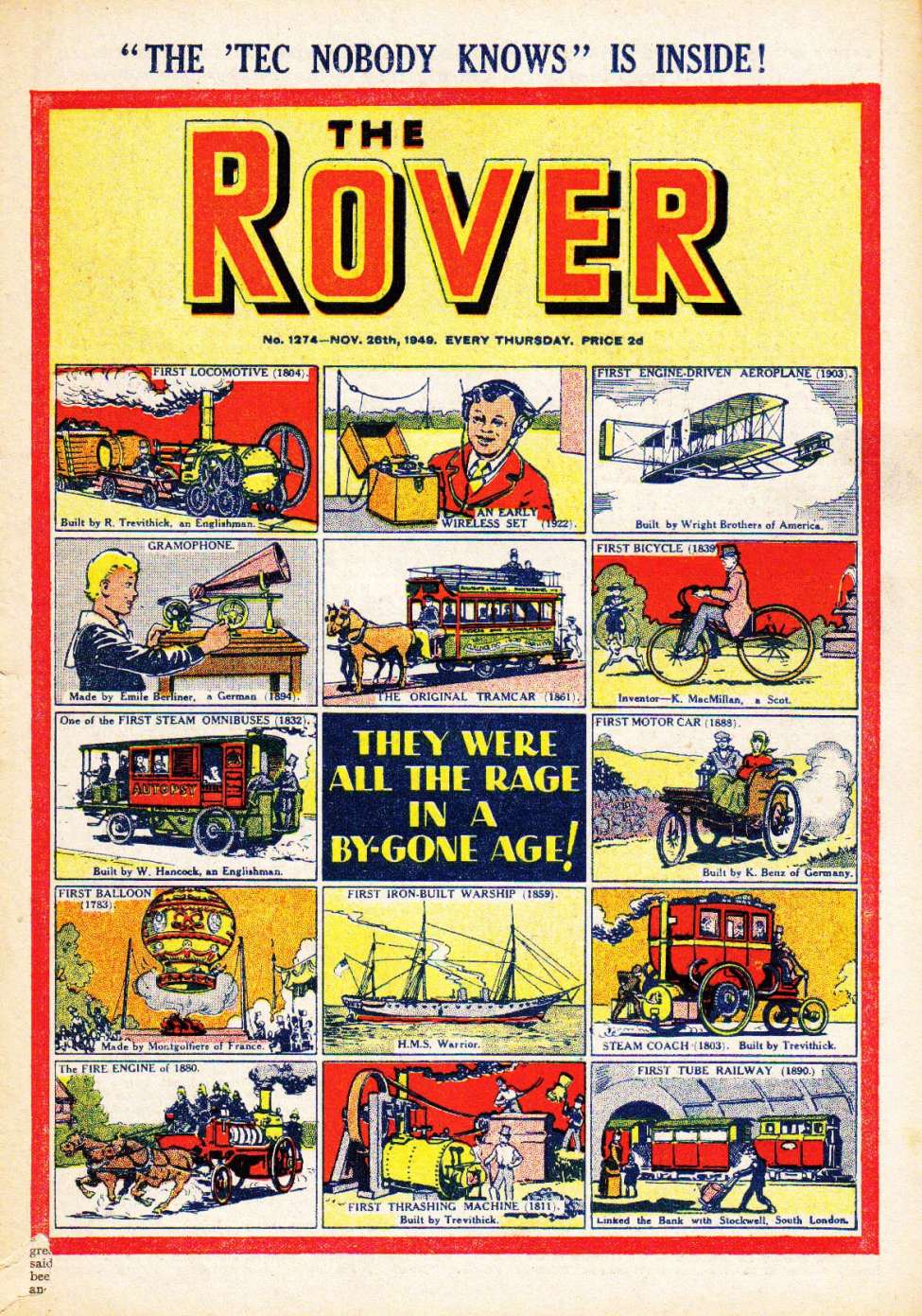 Book Cover For The Rover 1274
