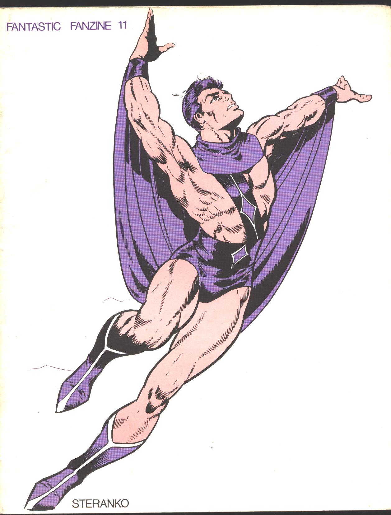 Book Cover For Fantastic Fanzine 11