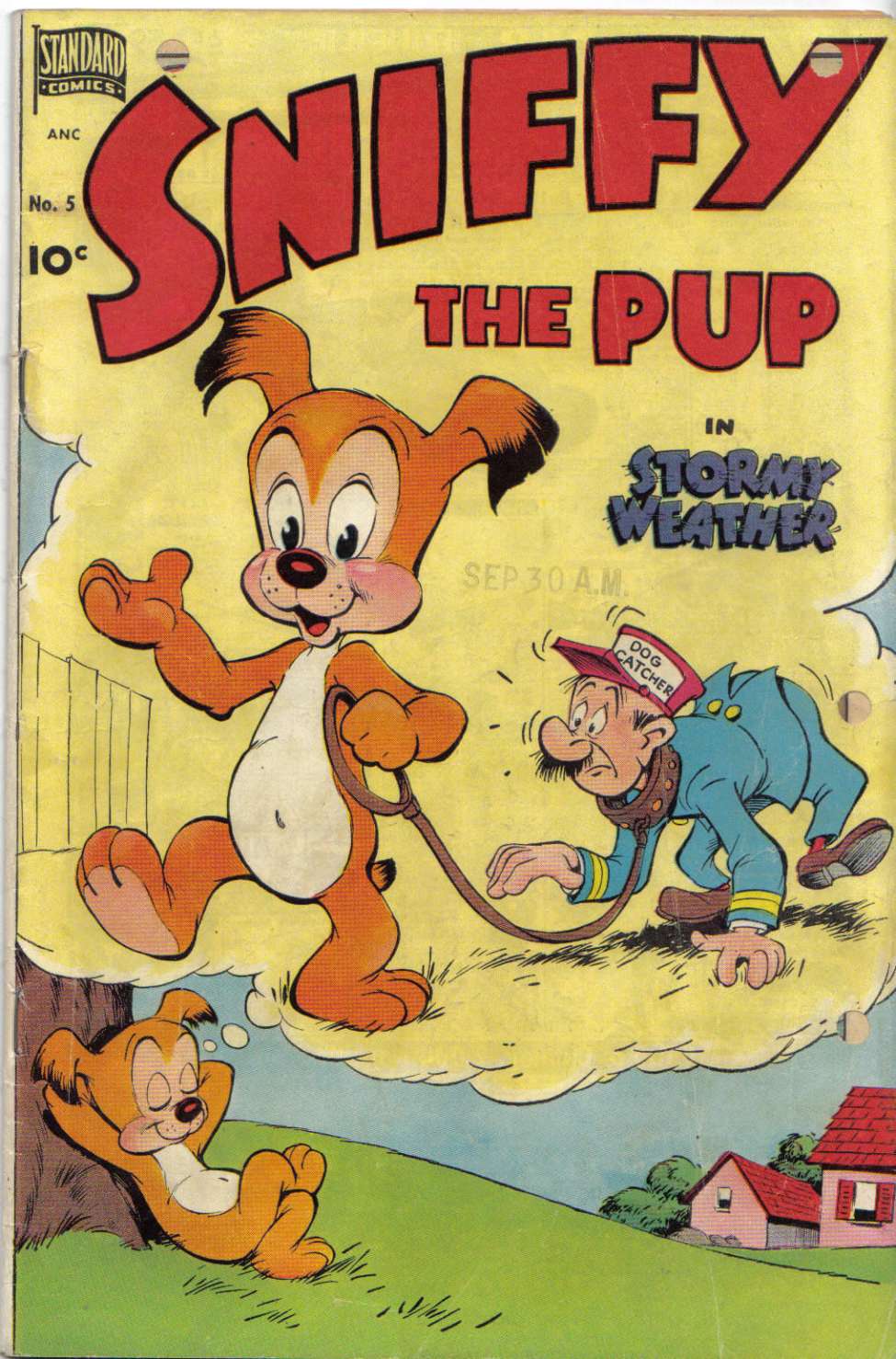 Comic Book Cover For Sniffy the Pup 5