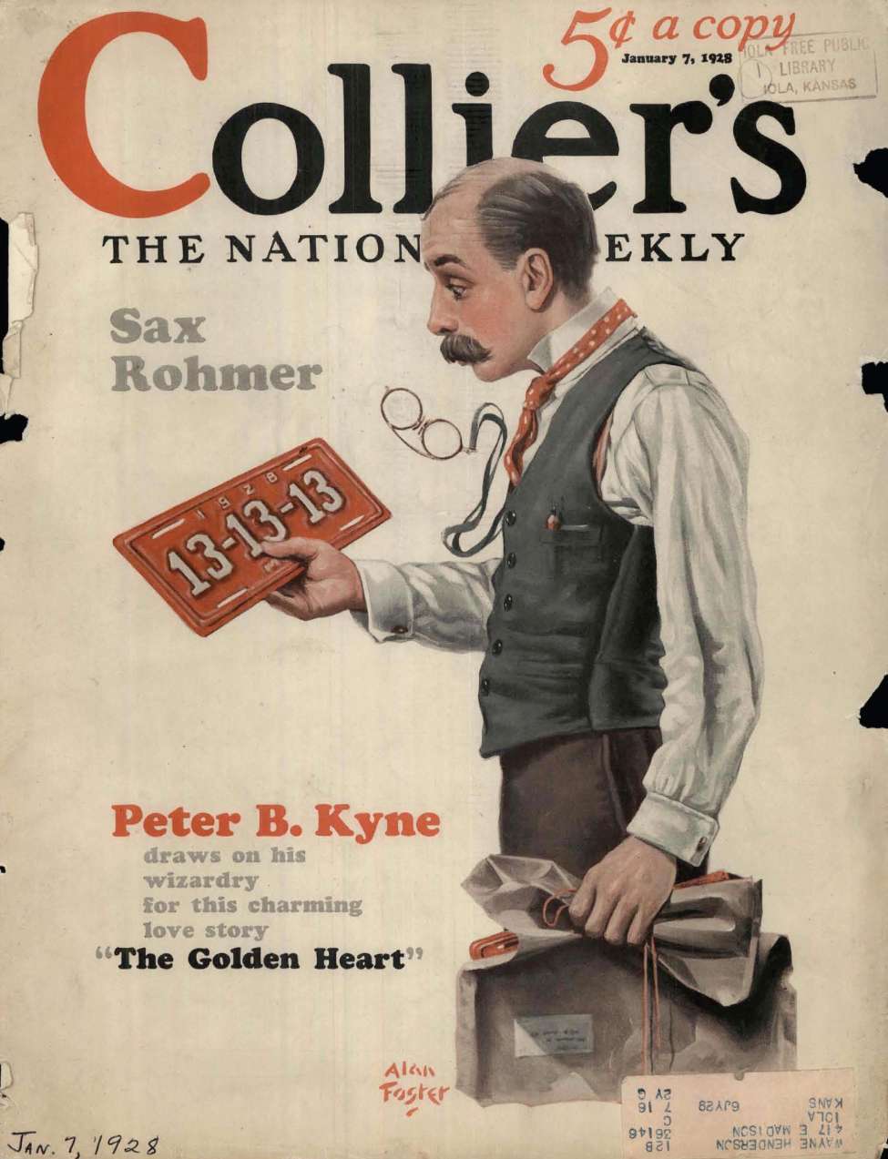 Comic Book Cover For Collier's Weekly v81 1