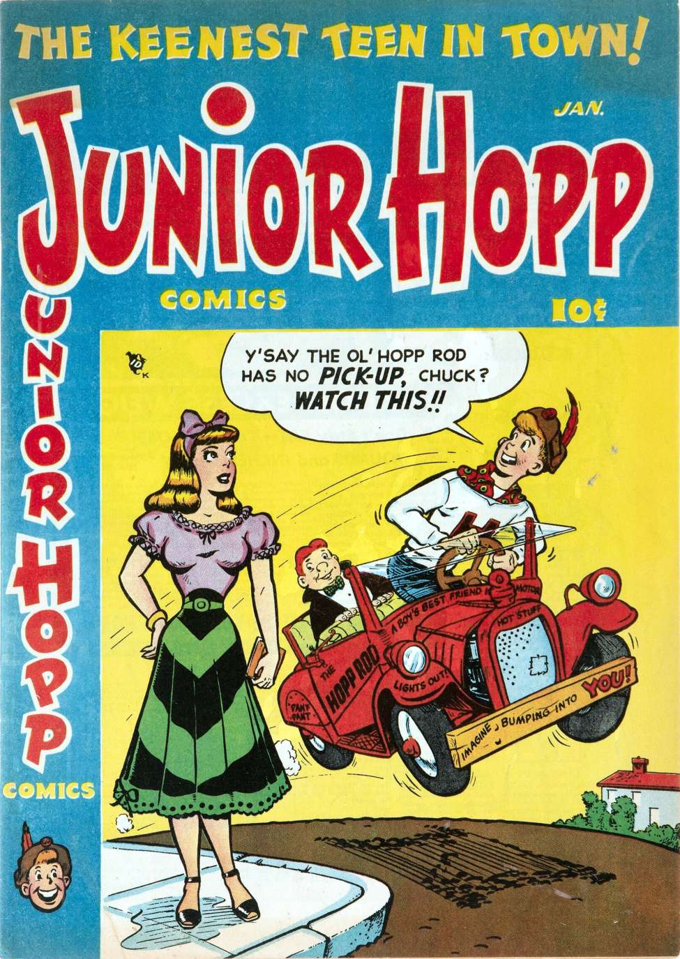 Book Cover For Junior Hopp 1