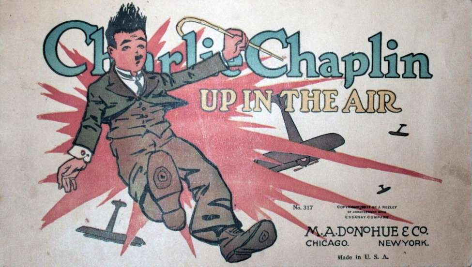 Book Cover For Charlie Chaplin Up in the Air