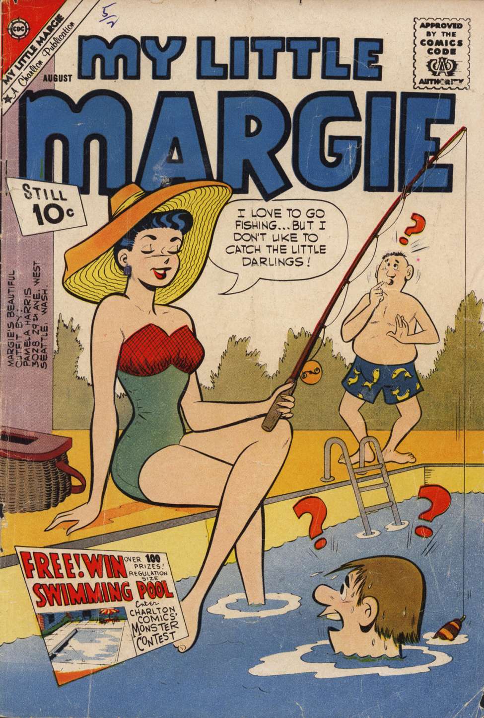 Comic Book Cover For My Little Margie 37