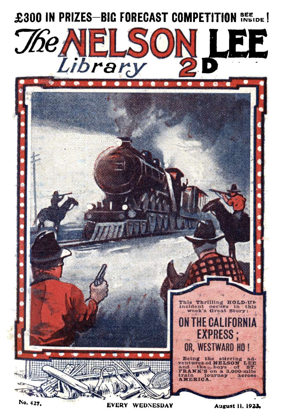 Comic Book Cover For Nelson Lee Library s1 427 - On the California Express