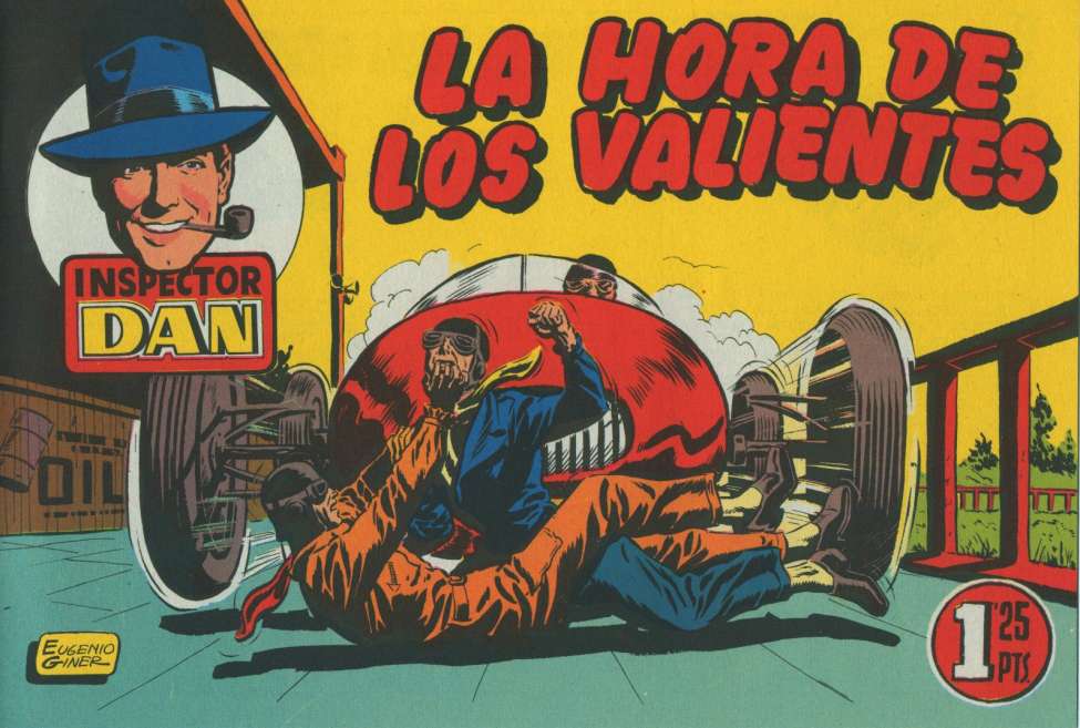 Comic Book Cover For Inspector Dan 17 - La Hora de los Valientes