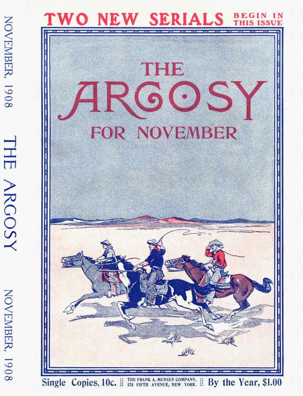 Comic Book Cover For The Argosy v58 4