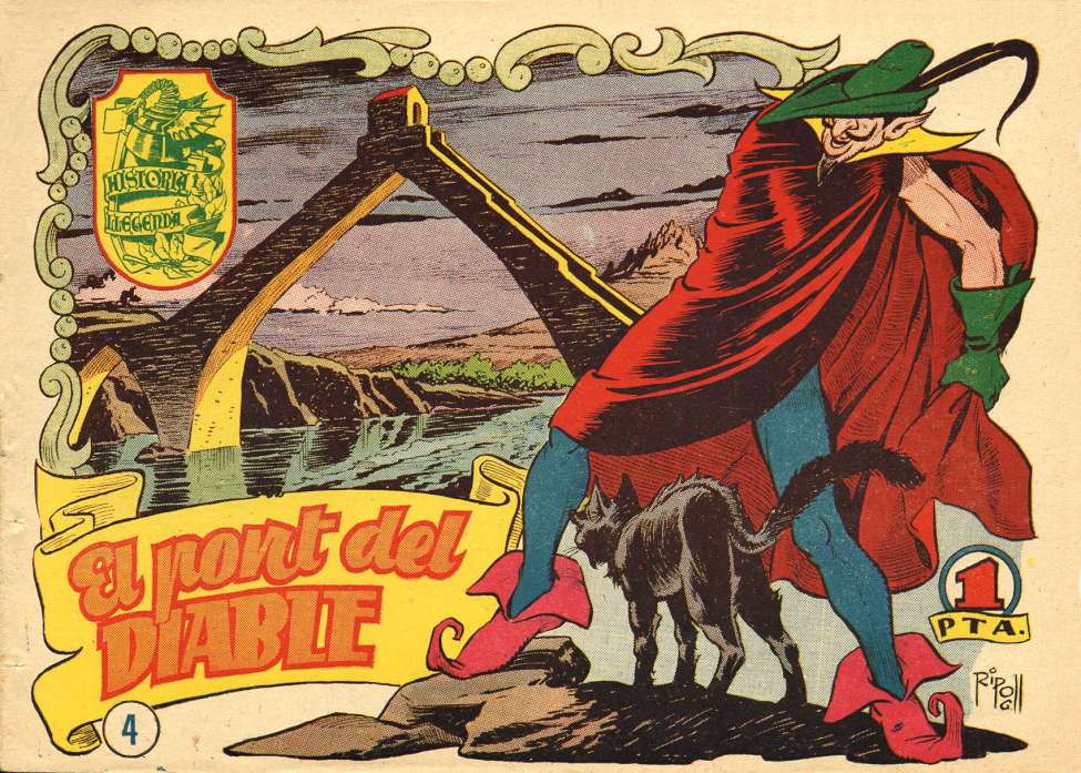 Comic Book Cover For Història i llegenda 4 - El pont del diable