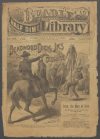 Cover For Beadle's Half Dime Library 728 - Deadwood Dick Jr.'s Disguise