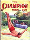 Cover For The Champion Annual for Boys 1954