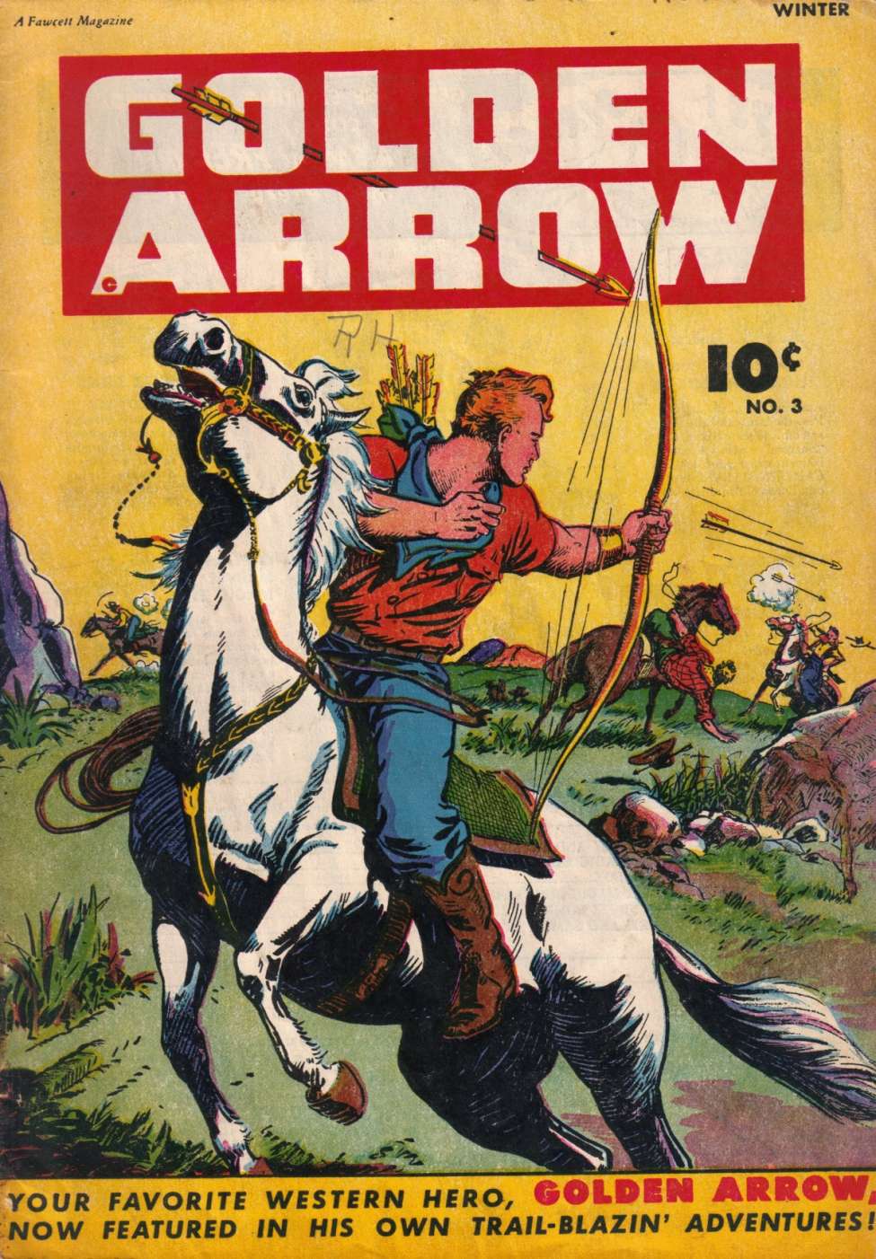 Comic Book Cover For Golden Arrow 3