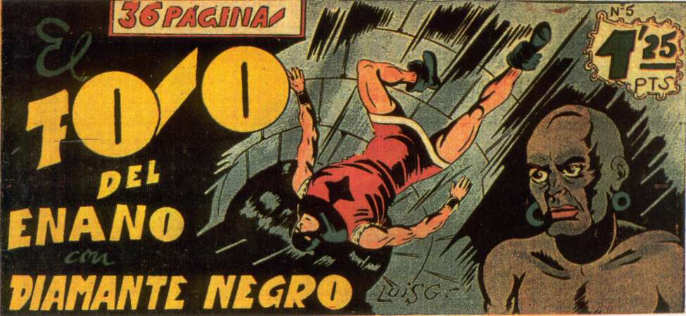 Comic Book Cover For Diamante Negro 5 - El Foso Del Enano