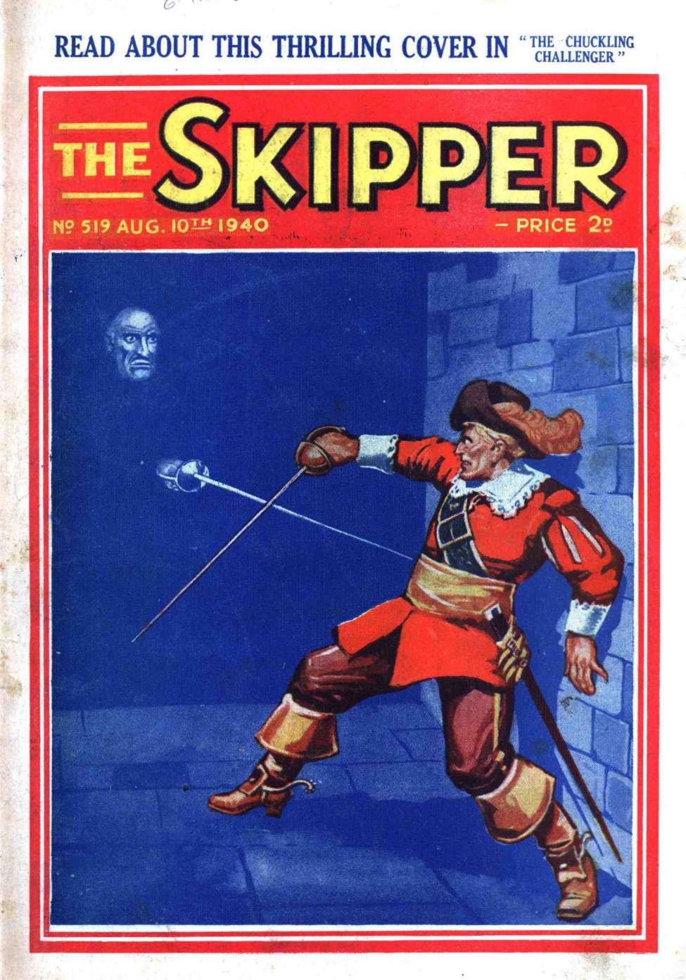 Book Cover For The Skipper 519